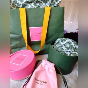 Kate Spade dust bag and gift bag set